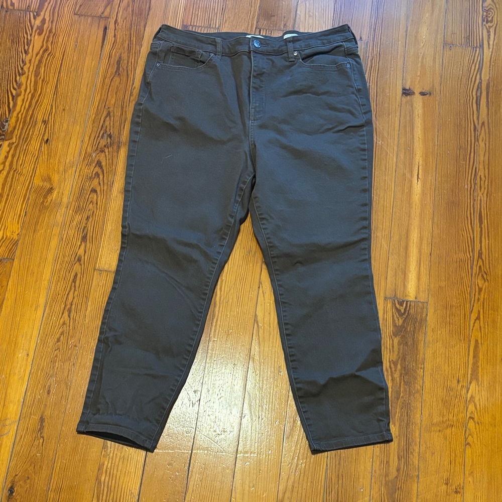 High Rise Skinny Ankle Jeans